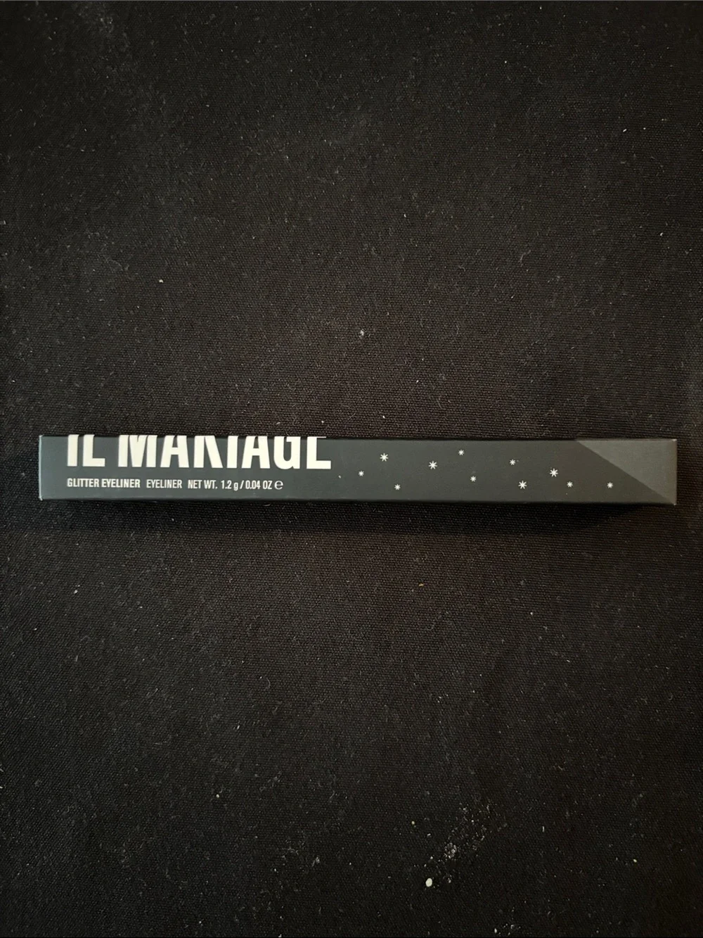 IL MAKIAGE Black Glitter Eyeliner Box